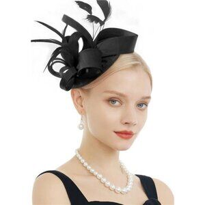 Fascinators for Women Tea Party Hat Headband Derby Wedding Church